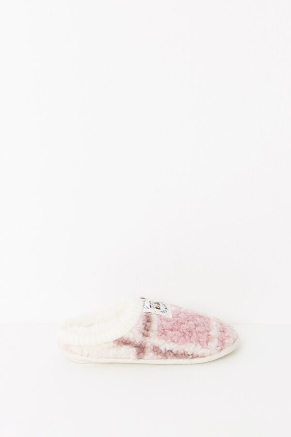 Women'secret Chinelos de quarto casa borrego Snoopy branco