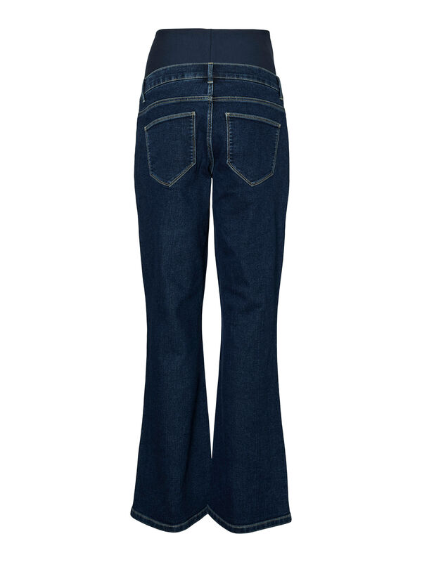 Mamalicious Vaquero ancho maternity azul