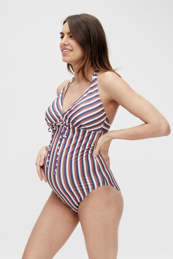 Mamalicious Fato de banho dupla fun&ccedil;&atilde;o  branco