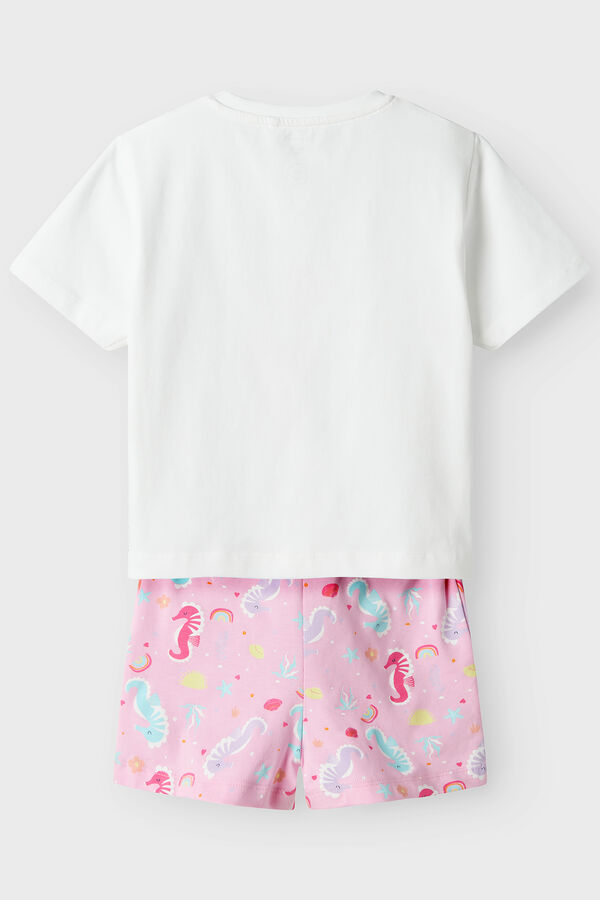 Name it Set ni&ntilde;a con print fantas&iacute;a rosa