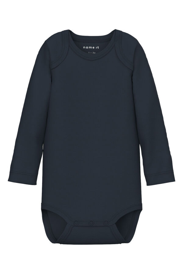 Name it Set 3 bodys delf&iacute;n beb&eacute; neutro azul