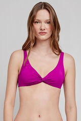 Gisela Top bikini triangular morado morado/lila