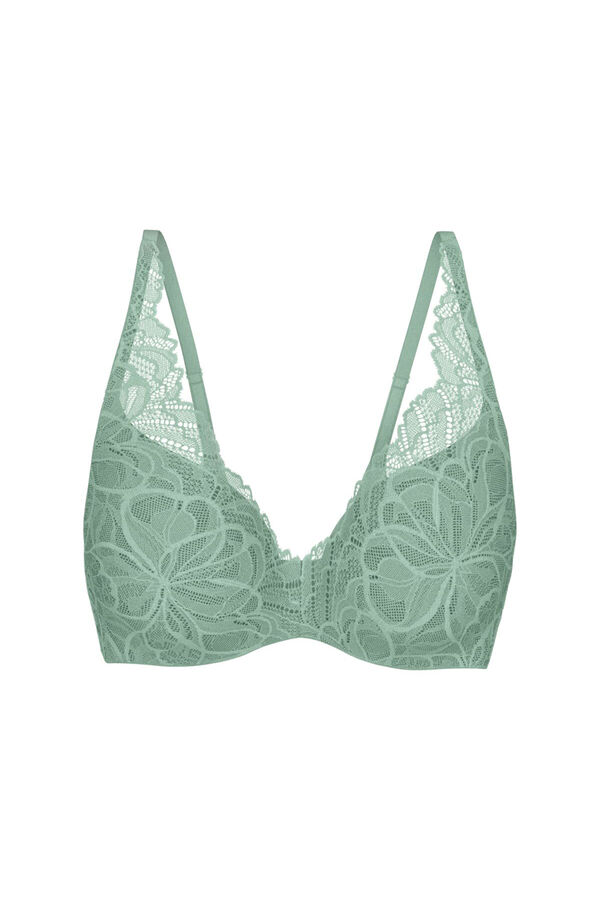 Triumph Body Make-Up Sutiã de renda Illusion WP azul