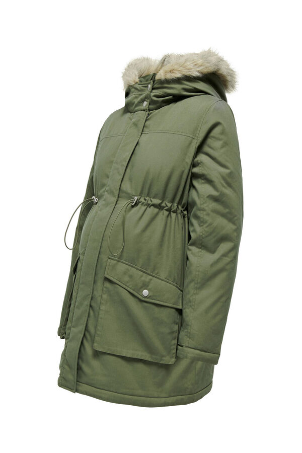 Womensecret Parka com capuz maternity bege