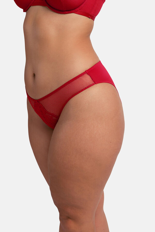 Dorina Pack 2 bragas cl&aacute;sicas rojo
