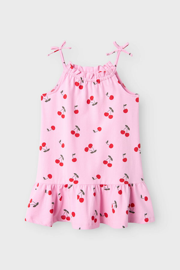 Name it Vestido estampado rosa