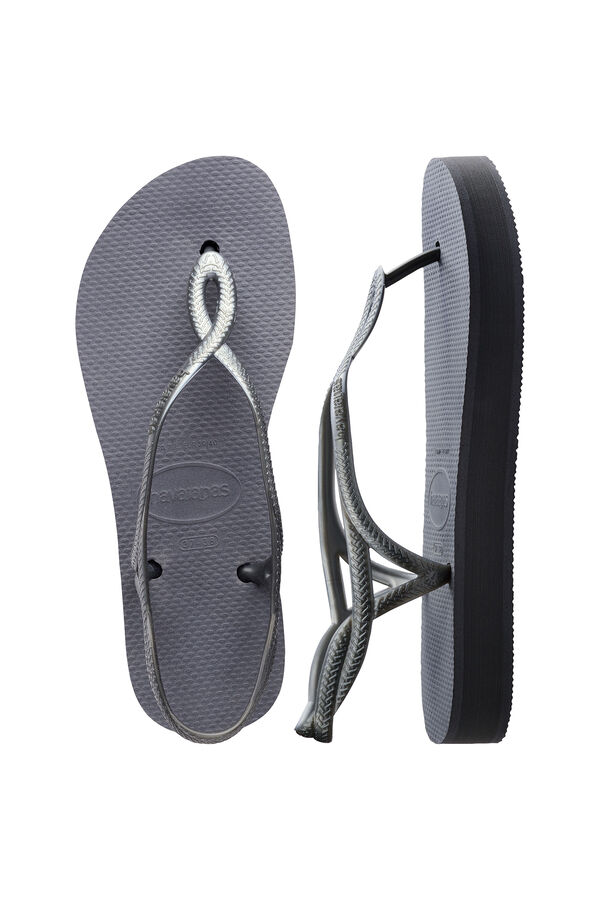 Havaianas Chanclas Havaianas Luna Flatform gris