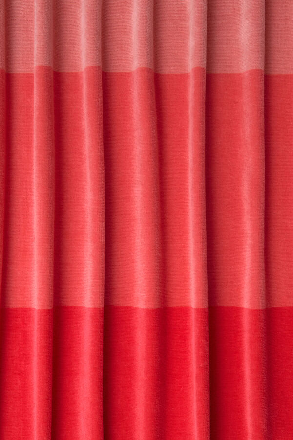 Textura Toalla de playa de algod&oacute;n rayas rosa