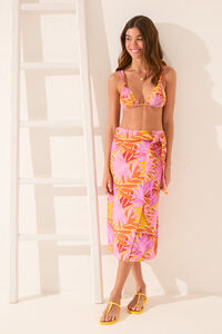 Women'secret Pareo midi textura tropical