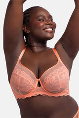 Dorina Sujetador con aro coral coral