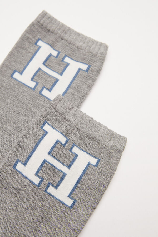 Women'secret Calcetines algod&oacute;n Harry Potter gris gris