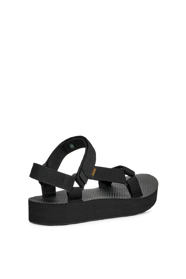 Teva Sandalia plataforma negro