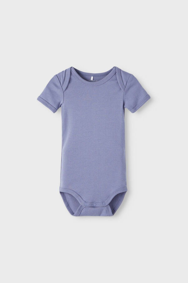 Name it Set de 3 bodies bebé niño gris