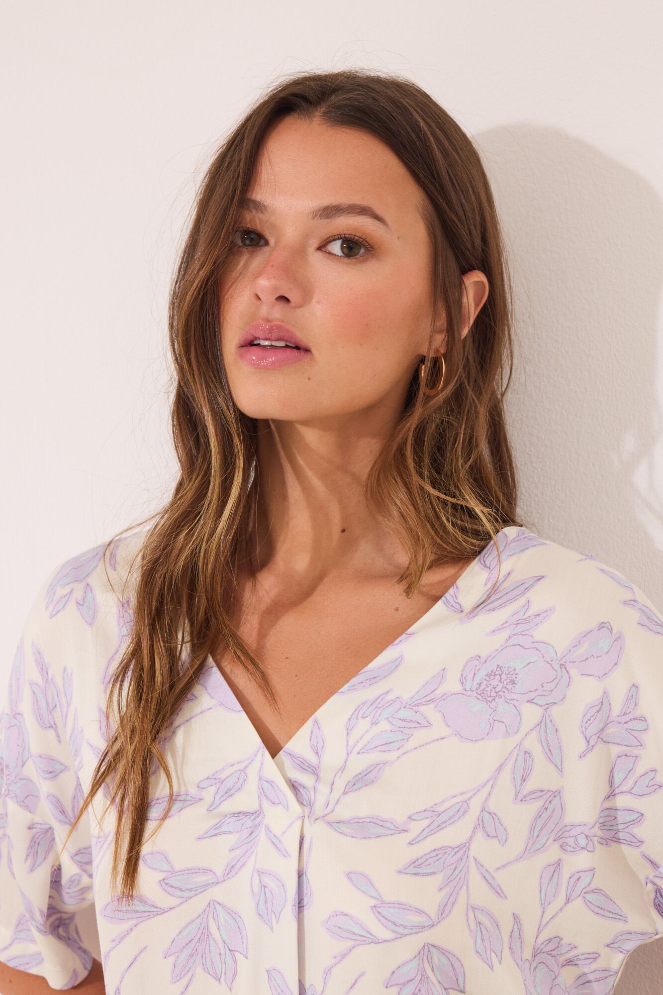 Women'secret Pijama largo estampado viscosa