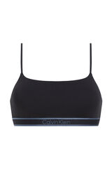 Calvin Klein bralette com logo CK preto