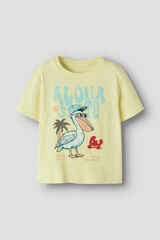 Name it Camiseta 3D de ni&ntilde;o amarillo