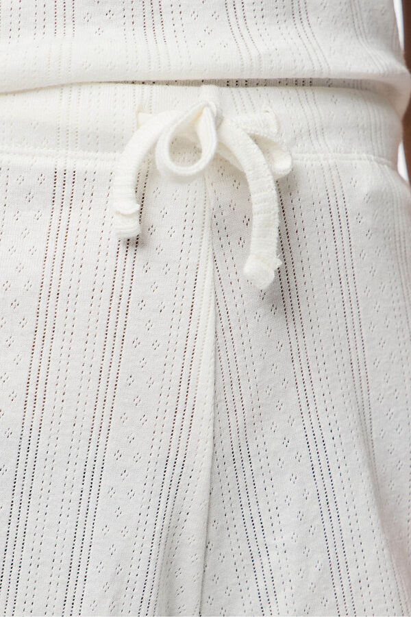 Pieces Cal&ccedil;as de algod&atilde;o branco