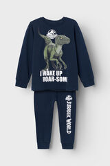 Name it Pijama ni&ntilde;o JURASSIC azul