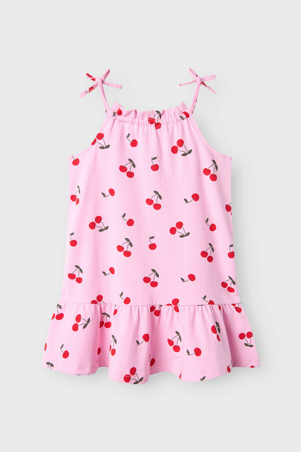 Name it Vestido estampado rosa