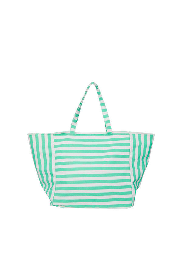 Womensecret Bolso shopping bag verde