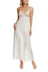 Ivette Bridal Camis&oacute;n largo crepe essen marfil