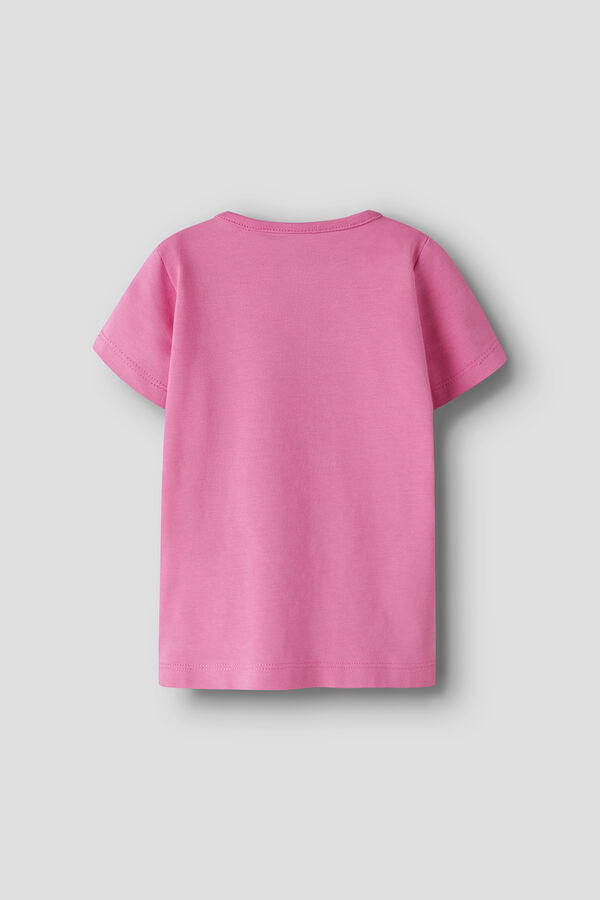 Name it T-shirt de manga curta de beb&eacute; rosa