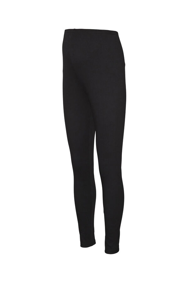 Mamalicious Leggings Corte skinny negro