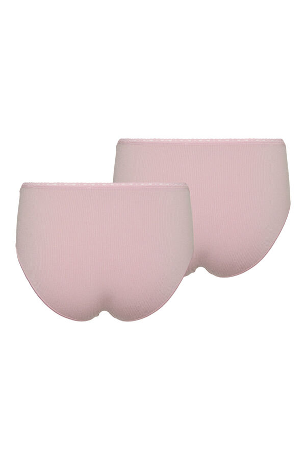 Mamalicious Pack de 2 cuecas de maternity rosa