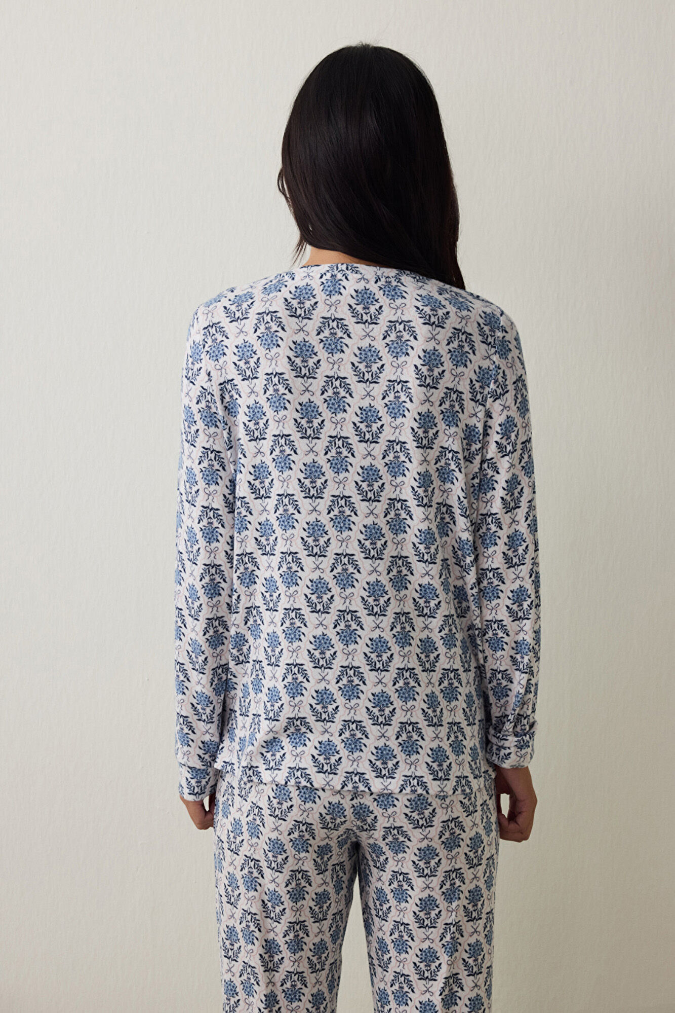 Penti Camiseta de pijama floral y efecto t&eacute;rmico Tea Time