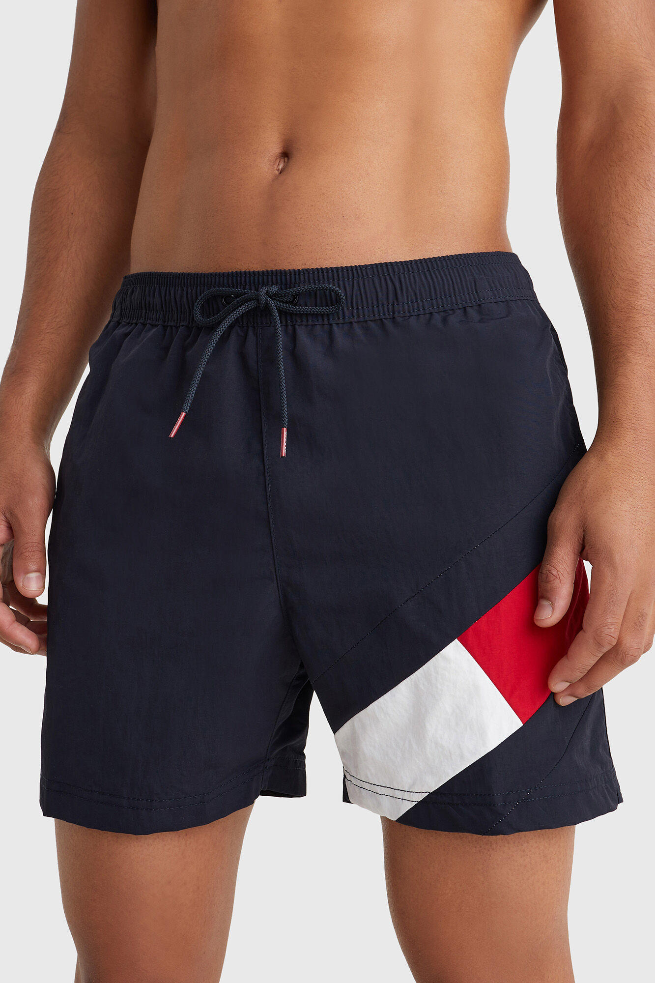 Tommy Jeans Ba&ntilde;ador hombre SOLID FLAG-  DRAWSTRING 10