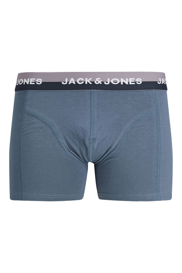 Jack & Jones Pack 3 b&oacute;xers cortos negro