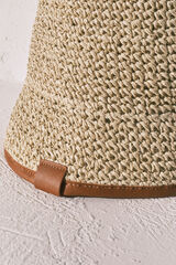 Women'secret Chap&eacute;u bucket bege cru