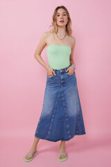 HI&BYE Fato de banho bandeau verde verde