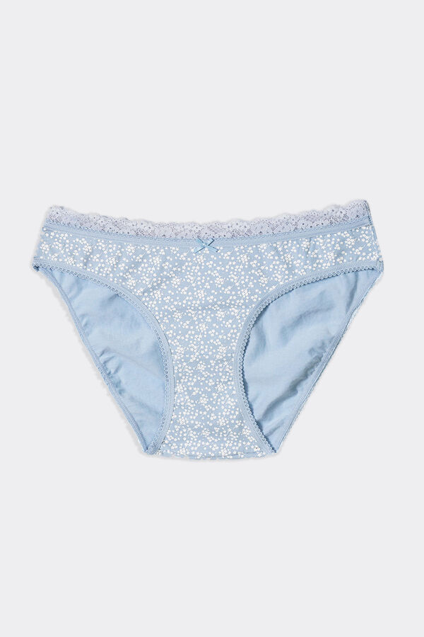 Womensecret Cuequinha basic maternity flores azul