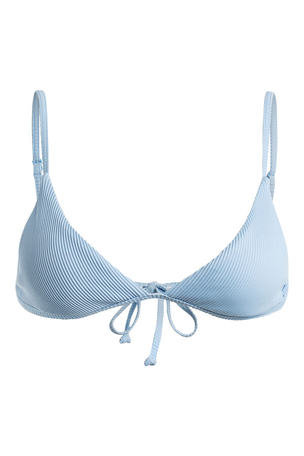Roxy Top de bikini de triángulo para Mujer azul