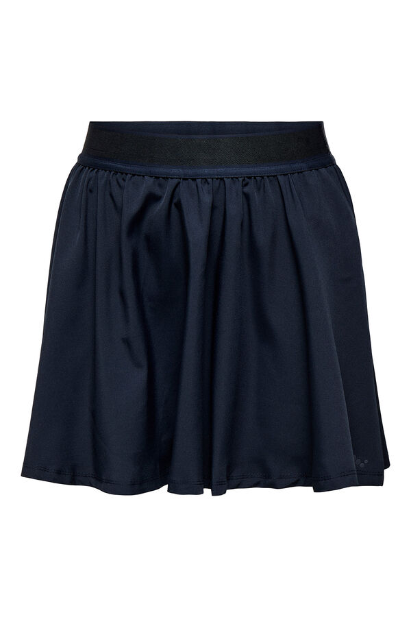 Only Play cal&ccedil;a el&aacute;stica em tecido t&eacute;cnico  azul