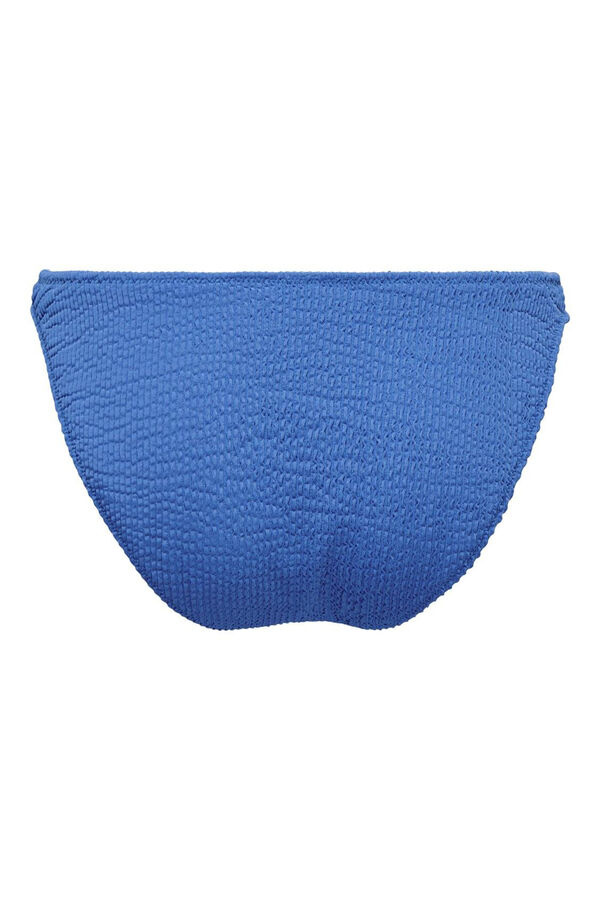 Only Cueca biqu&iacute;ni franzido azul