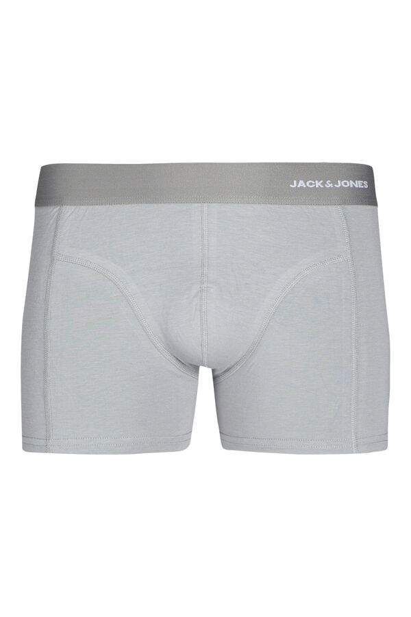 Jack & Jones Pack 3 b&oacute;xers microfibra negro