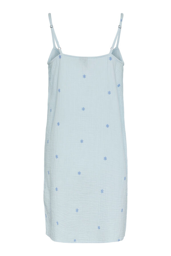 Pieces Vestido de tirantes y dibujo de estrellas rosa