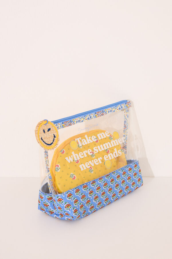 Women'secret Pack 2 neceseres SmileyWorld®  azul