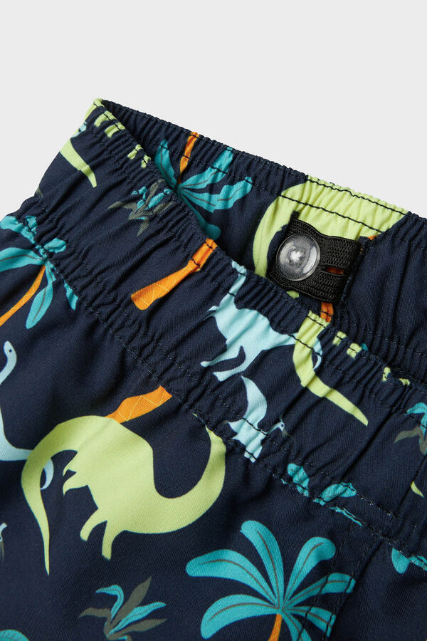 Name it Ba&ntilde;ador ni&ntilde;o estampado azul