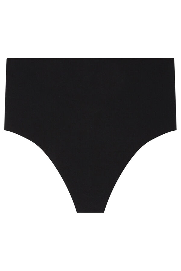 Women'secret Tanga moldeadora negro negro