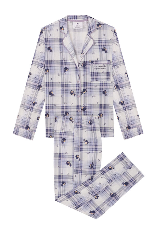 Women'secret Pijama camiseiro 100% algod&atilde;o Mafalda  rosa