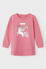 Name it Sudadera larga ni&ntilde;a rosa