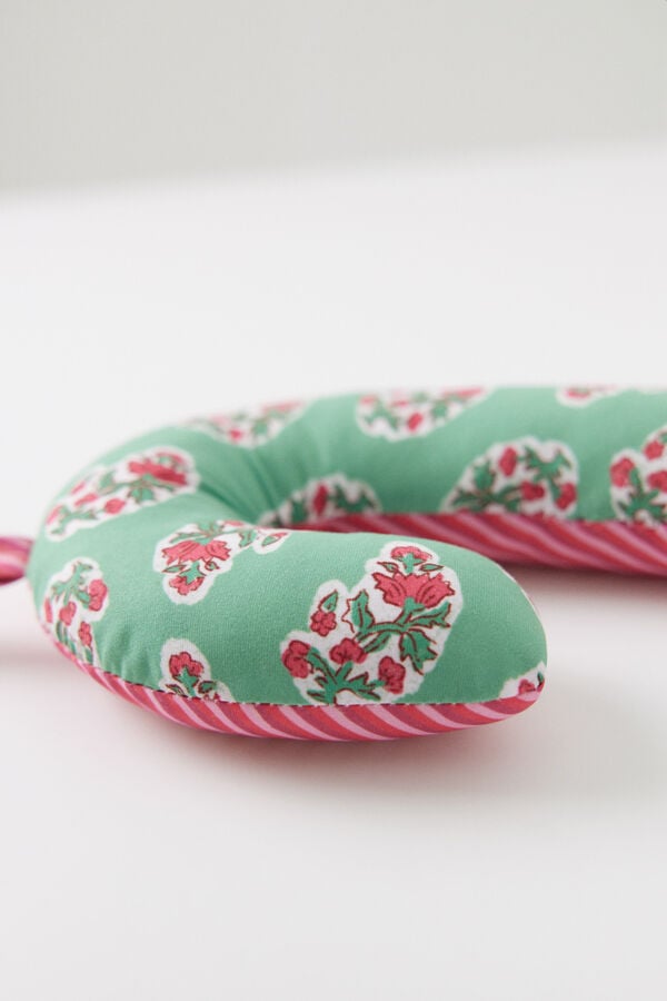 Women'secret Colgador bast&oacute;n caramelo verde estampado