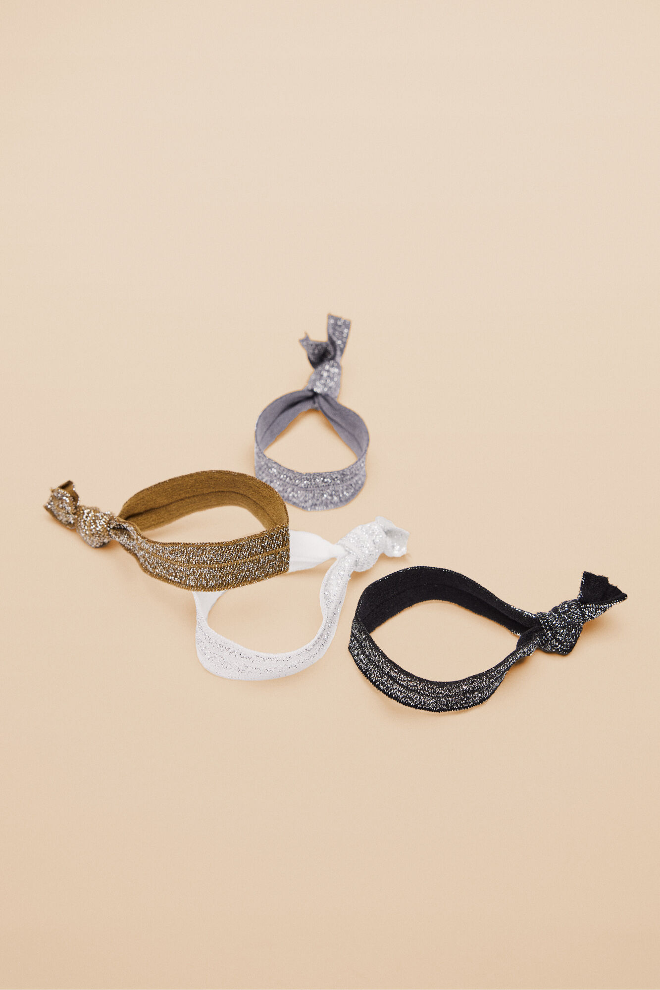 Women'secret Pack 5 el&aacute;sticos n&oacute; brilhantes 