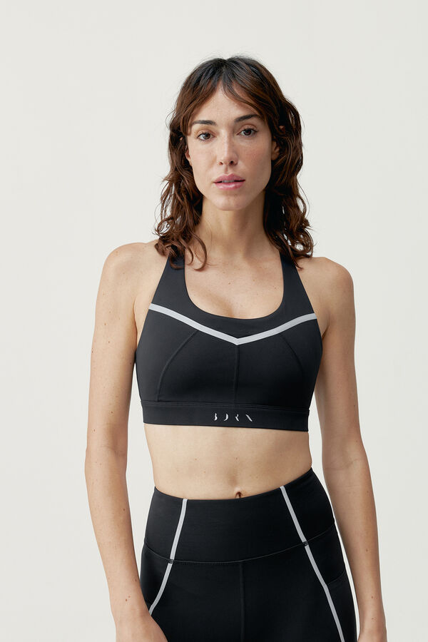Born Living Yoga Luna sports top preto