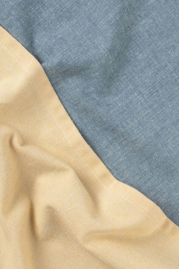 Womensecret Set 2 servilletas borlas algodón 45x45cm. estampado