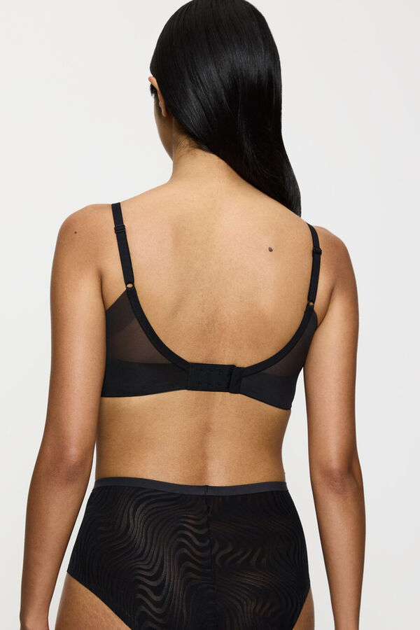 Triumph Soutien com enchimento sem aro Shape Smart preto