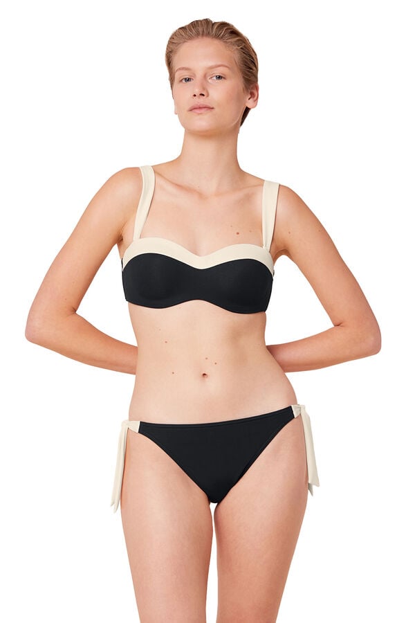 Triumph Top de biqu&iacute;ni cai-cai preto